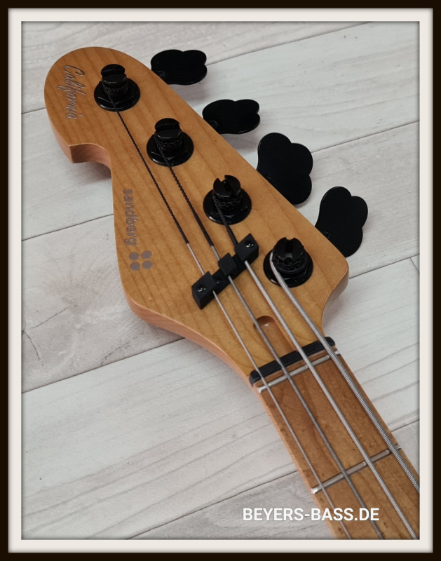 Sandberg California II TT4 Roasted Maple, Open Pore Black, Linkshänder